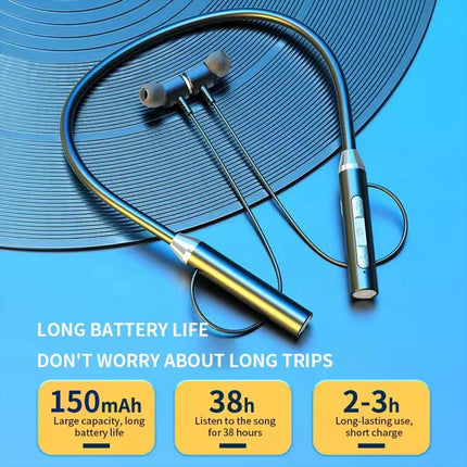Wireless Bluetooth In Ear Neck Earphones Running Sports Earbuds Headset