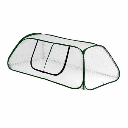 Garden Mesh Plant Cover for Raised Beds, Pop Up Row with Storage Bag