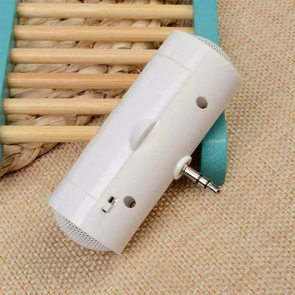 2X Mini Portable Speaker 3.5mm Plug Line-in for Tablet Smartphone