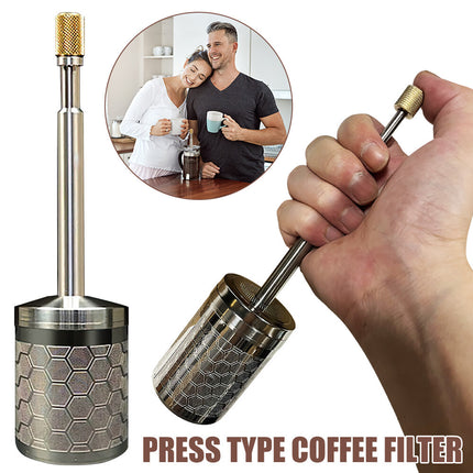 21CM Stainless Steel Coffee Filter for Coffee Machine