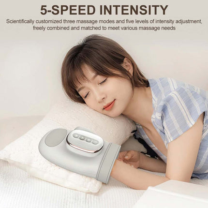 Cordless Hand Massager with Heat and Compression for Arthritis Relief