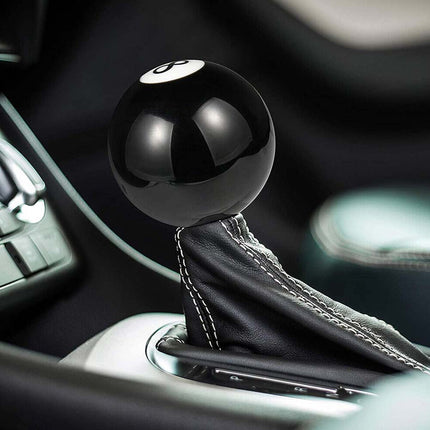 Manual Car Gear Shifter Knob, Billiard Ball Style with 3 Adapters
