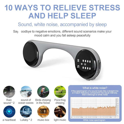 Under Pillow Sleep Speaker Bone Conduction Wireless Rechargeable 5.4