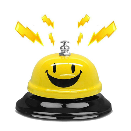Smiley Face Steel Call Bell – Reception Desk Restaurant Hotel Kitchen Service