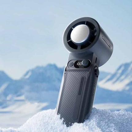 Portable Handheld Turbo Fan 6000mAh USB Rechargeable Adjustable Airflow