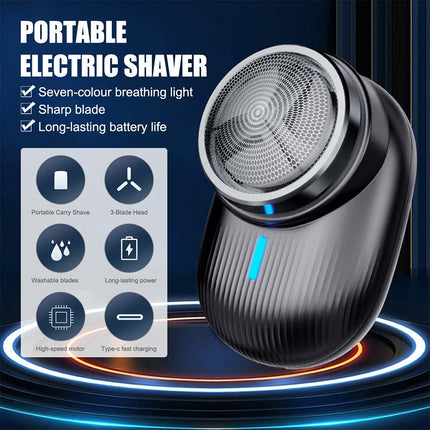 Mini USB Rechargeable Electric Shaver Portable Razor For Men Women Travel