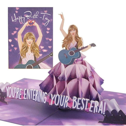 3D Taylor Swift Pop Up Birthday Card – Popular 3D Greeting Card for Swiftie Fans