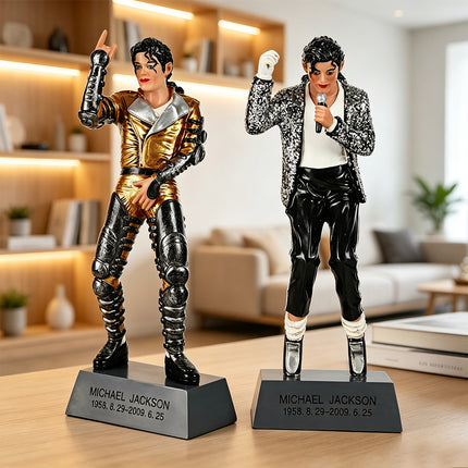 20CM King of Pop Memorial Action Figure Toy, Music Legend Display Collectible