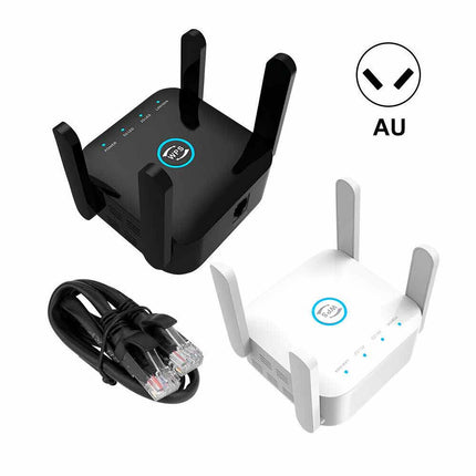 1200Mbps WiFi Booster Dual Band Extender Wireless Network Repeater Range