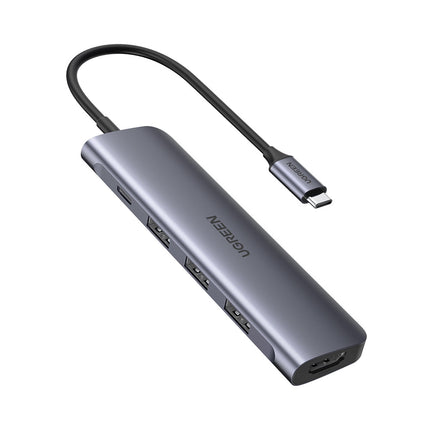 5-in-1 USB-C Multiport Adapter with HDMI, 3 USB 3.0 & PD