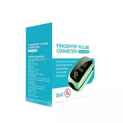 Rechargeable OLED Finger Pulse Oximeter for SpO2 & Heart Rate Monitor