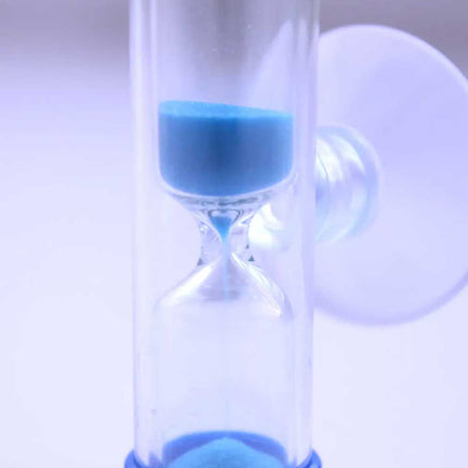 3 Min Shower Timer, Blue Sand, No Battery, Water Saver