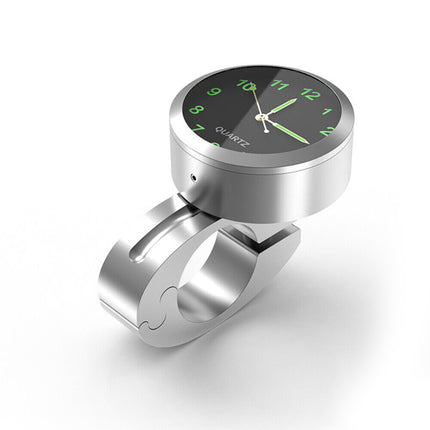 Waterproof Glow-in-the-Dark Motorcycle Bike Clock Handlebar Mount