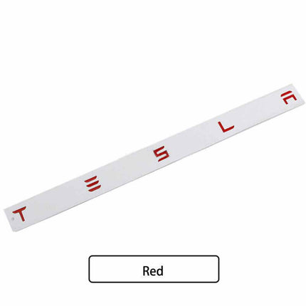 3D Trunk Letters Emblem Adhesive Badge for Tesla Model 3 Y X S