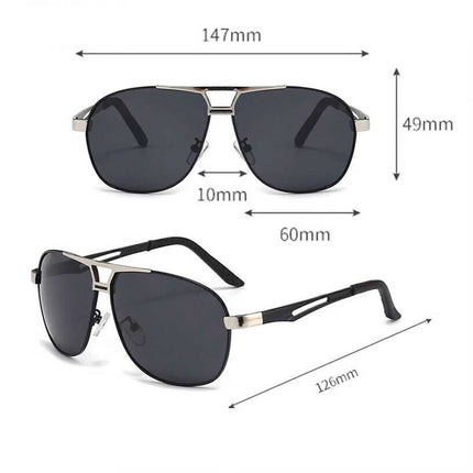 Unisex UV400 Polarized Sunglasses for Fishing, Driving & Sport Pilot Style