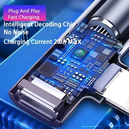 2-in-1 Adapter Splitter Audio Charger 3.5mm for iPhone 14/13/12/11