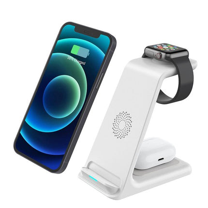 3 in 1 Wireless Charger Dock for Apple Watch, iPhone 13/12/11/XS, AirPods