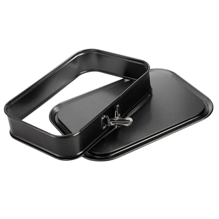 Non-Stick 28cm Springform Cake Tin Rectangular Baking Bakeware
