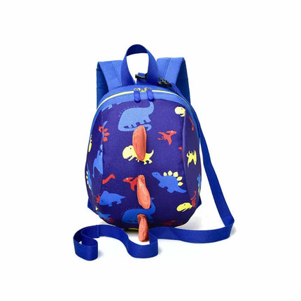 Cartoon Dinosaur Toddler Safety Harness Backpack with Strap for Kids