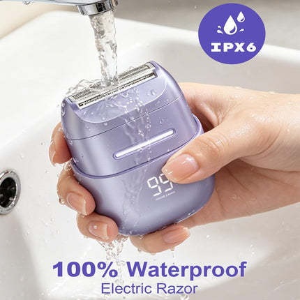 Waterproof Electric Razor for Women, Sensitive Skin Lady Shaver