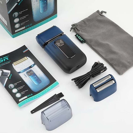 Electric Foil Shaver for Men, Cordless Waterproof Shaving Machine Skin Fade