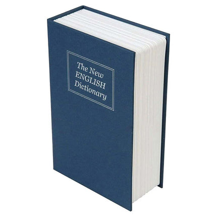 Portable Hidden Book Safe with Combination Lock, 18cm Secret Storage Box