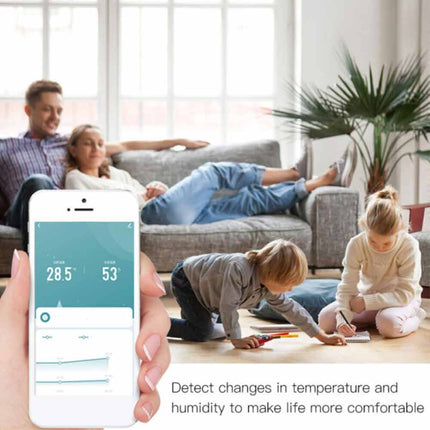 Smart Temperature Humidity Sensor Tuya WiFi Zigbee Thermometer Hygrometer