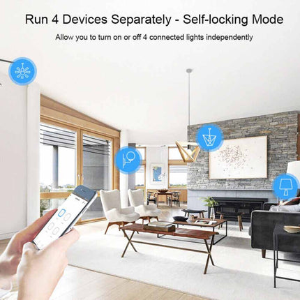 SONOFF 4CH R3/PRO R3 RF 433MHz 4 Gang WiFi Smart Switch AU Plug