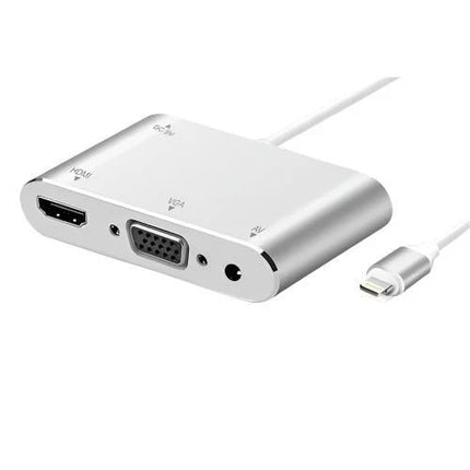 3 in 1 iPhone iPad HDMI VGA Audio Adapter for 13 12 Pro Max X XS XR