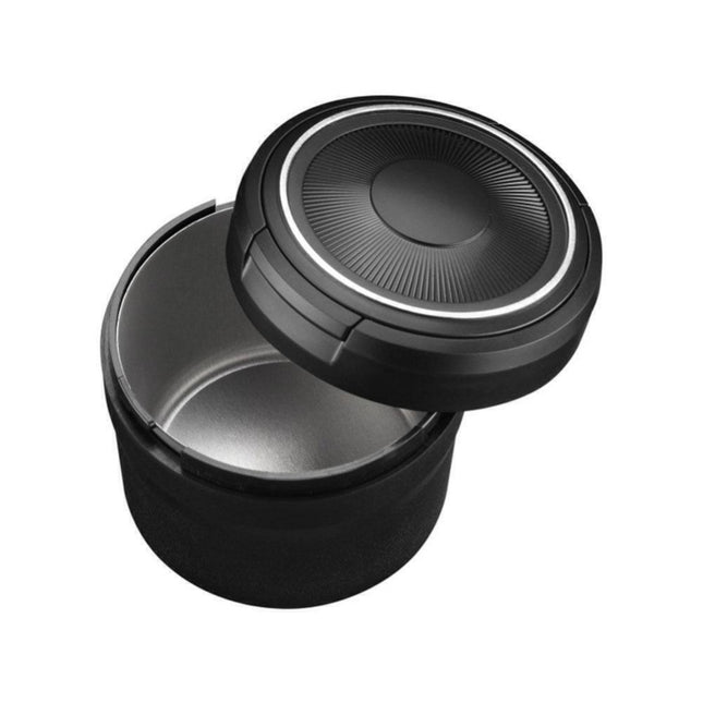 Auto Car Ashtray LED Lid Cigarette Cup Ash Holder Self Extinguishing