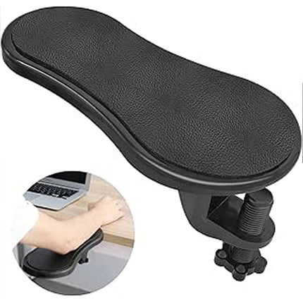 180° Rotating Mouse Wrist Pad, Leather Small Anti-Fatigue Arm Rest Support