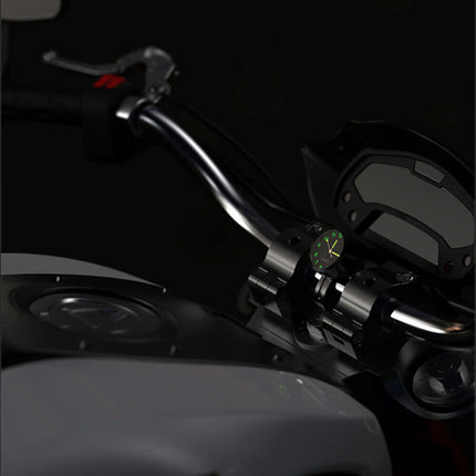 Waterproof Glow-in-the-Dark Motorcycle Bike Clock Handlebar Mount
