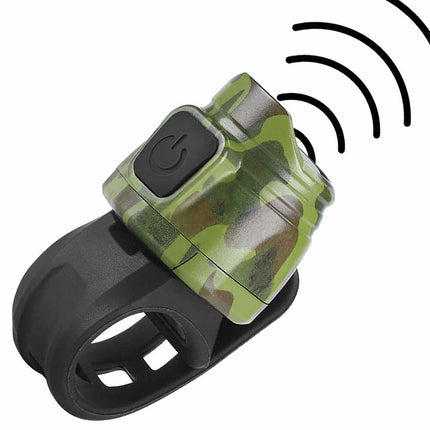 Electric Horn & Bell for Road Bike, USB Charging Warning Ring