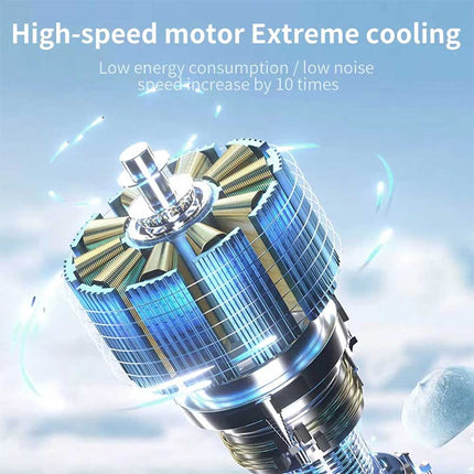 Portable USB Rechargeable Mini Folding Fan for Desk & Handheld Cooling