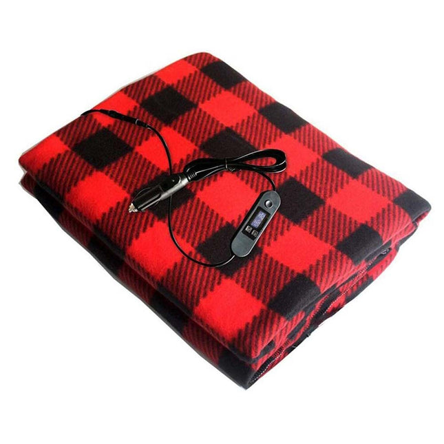 Multi Functional 12V Electric Heated Blanket Warm Car Truck Boat Vehicle