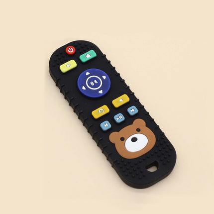 Silicone Baby Teething Remote Control Toy Soft Chew Teether for Infants