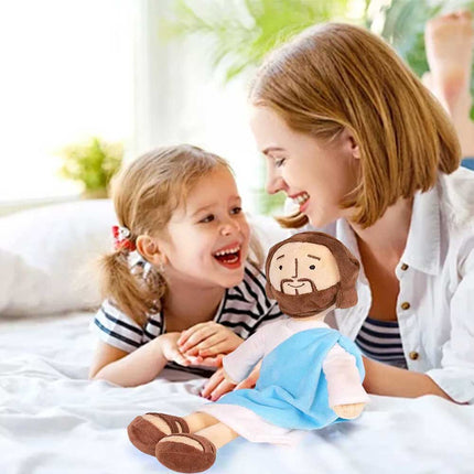 Jesus Plush Doll for Kids – Religious Easter Gift Stuffed Toy