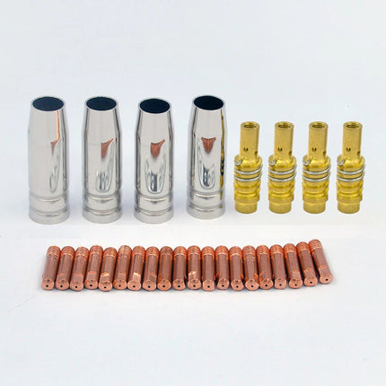 28PCS MIG Welding Torch Accessories & Consumables Replacement Set