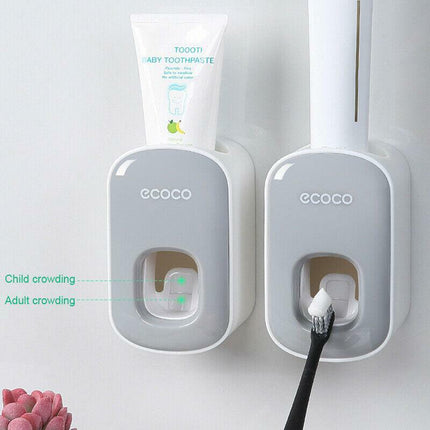 Wall Mount Automatic Toothpaste Dispenser Ecoco Hands Free Squeezer