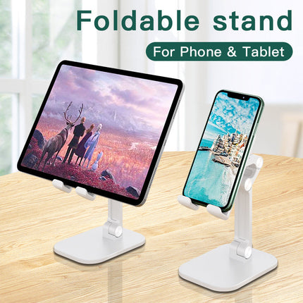 Adjustable Foldable Desk Stand Mount for Cell Phone and Tablet Holder