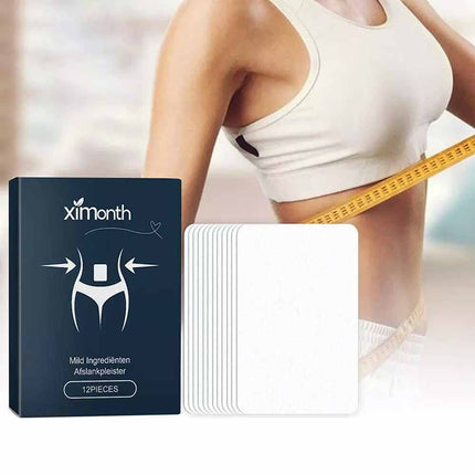 12pcs Slimming Patch Slim Belly Burn Abdomen Weight Loss Fat Burning Pads