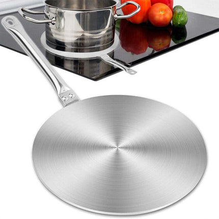 20cm Heat Diffuser Hob Converter Adapter Plate Saucepan Cooker Disc