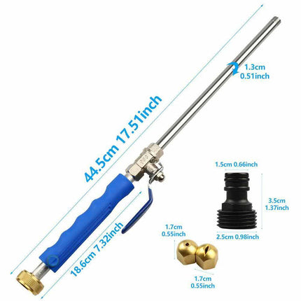 Hydro Jet High Pressure Power Washer Gun Water Spray Nozzle Wand Cleaner AU