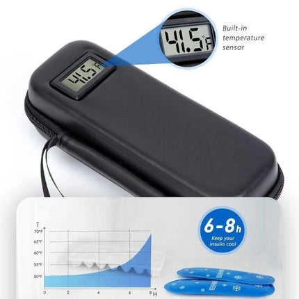 Waterproof Refrigerated Medicine Organizer Bag for Diabetics Insulin Cooler