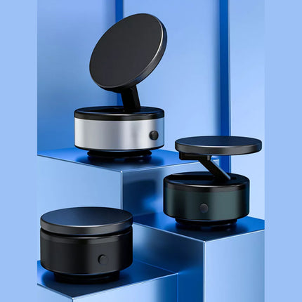 Electric Car Phone Mount Magnetic Suction 360° Rotation Vacuum Holder New
