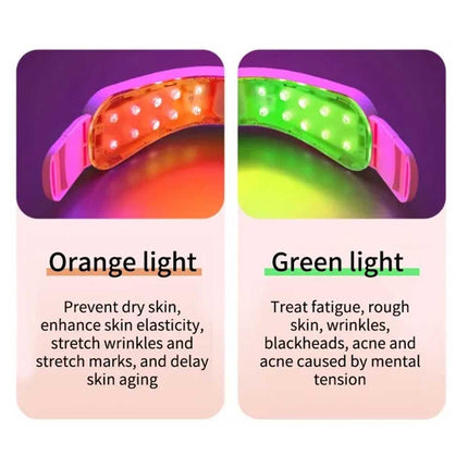 V-Face Shape Massager LED Photon Therapy: Skin Neck Lift, Slim Double-Chin Removal