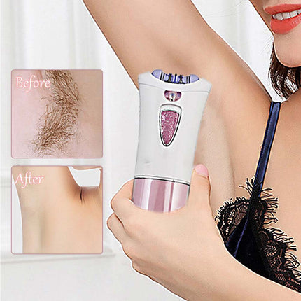 Women's Smooth Glide Epilator for Face, Body & Facial Hair Removal