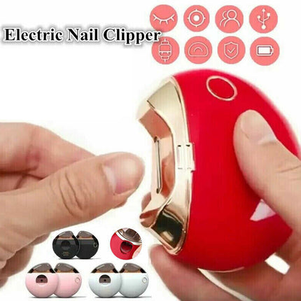 Automatic Electric Nail Clipper Trimmer Cutter Manicure Tool