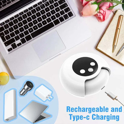 Electric Nail Clippers Rechargeable Automatic Trimmer Safe File Cutter