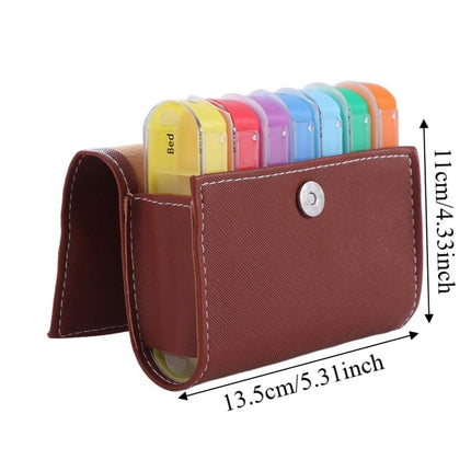 28 Grid 7 Day Weekly Pill Box Tablet Organizer Storage Case